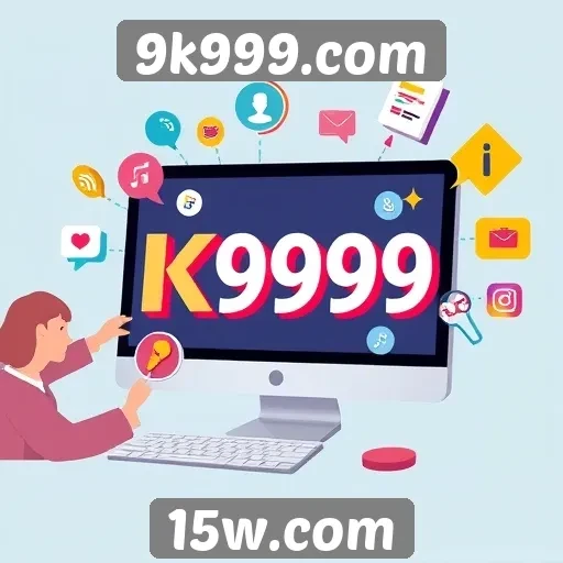 Estratégias de marketing do site 9k999.com